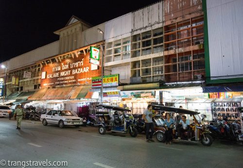 Night Bazzar market in Chiang Mai,Thailand