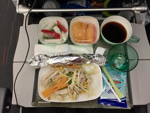 Eva airline food