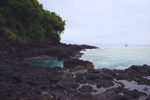 White sand beach Padang bai